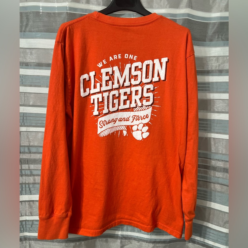 Clemson Tigers We Are One Orange Long Sleeve T-Shirt